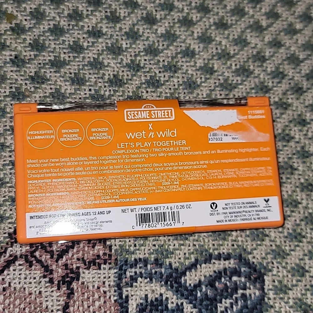 Wet N Wild X Sesame Street complexion trio limited edition 